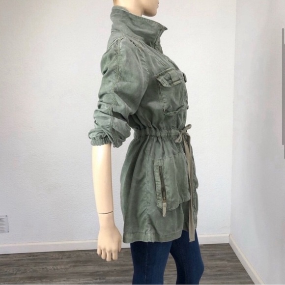 Jet Collection cargo jacket green long sleeve S:S Utility Jacket - Picture 6 of 16